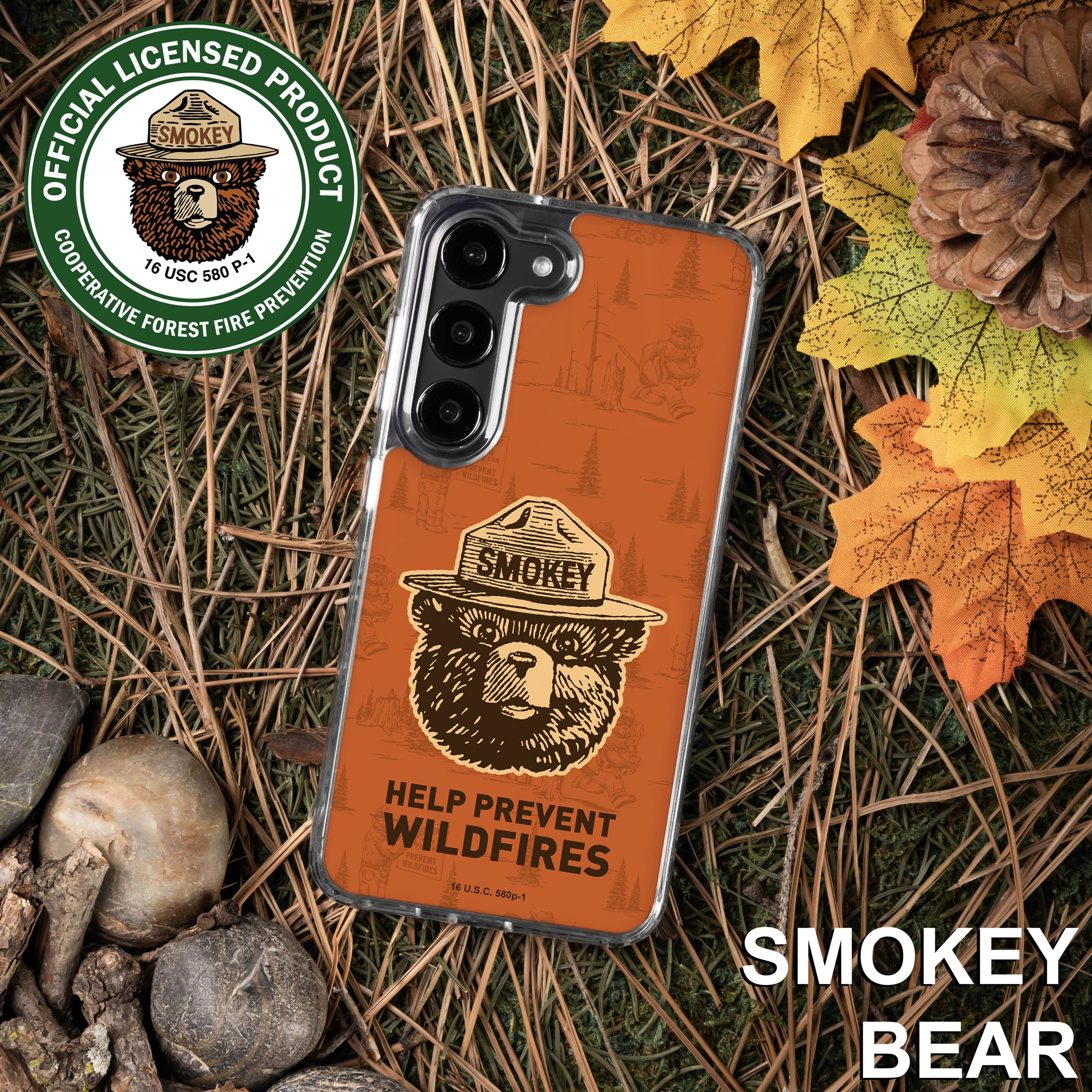 Smokey Bear Classic HD Samsung Galaxy S21 Phone Case