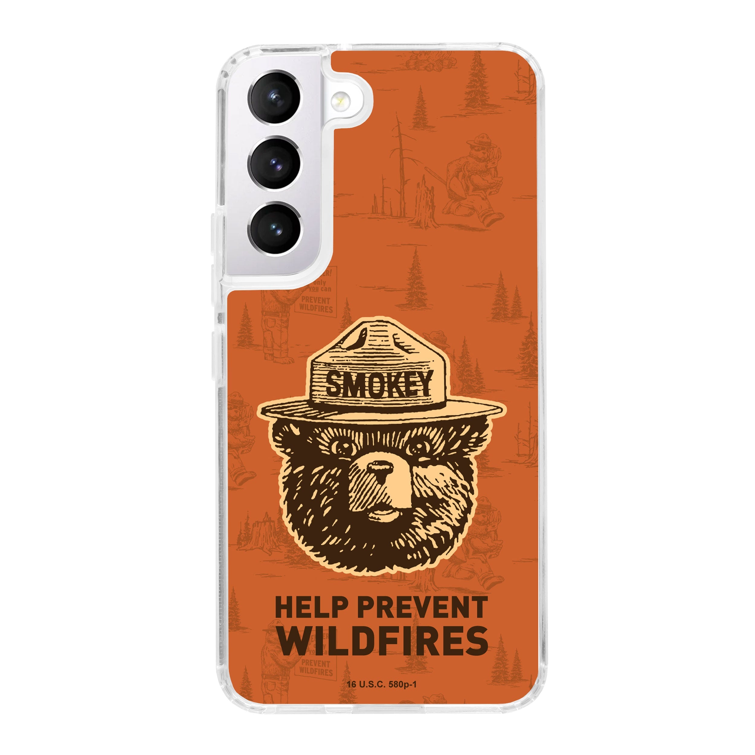 Smokey Bear Classic HD Samsung Galaxy S22 Phone Case