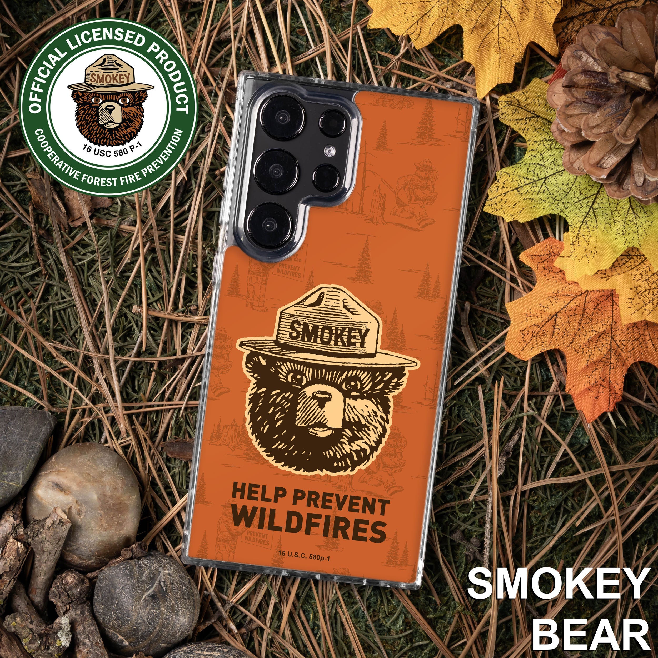 Smokey Bear Classic HD Samsung Galaxy S21 Phone Case