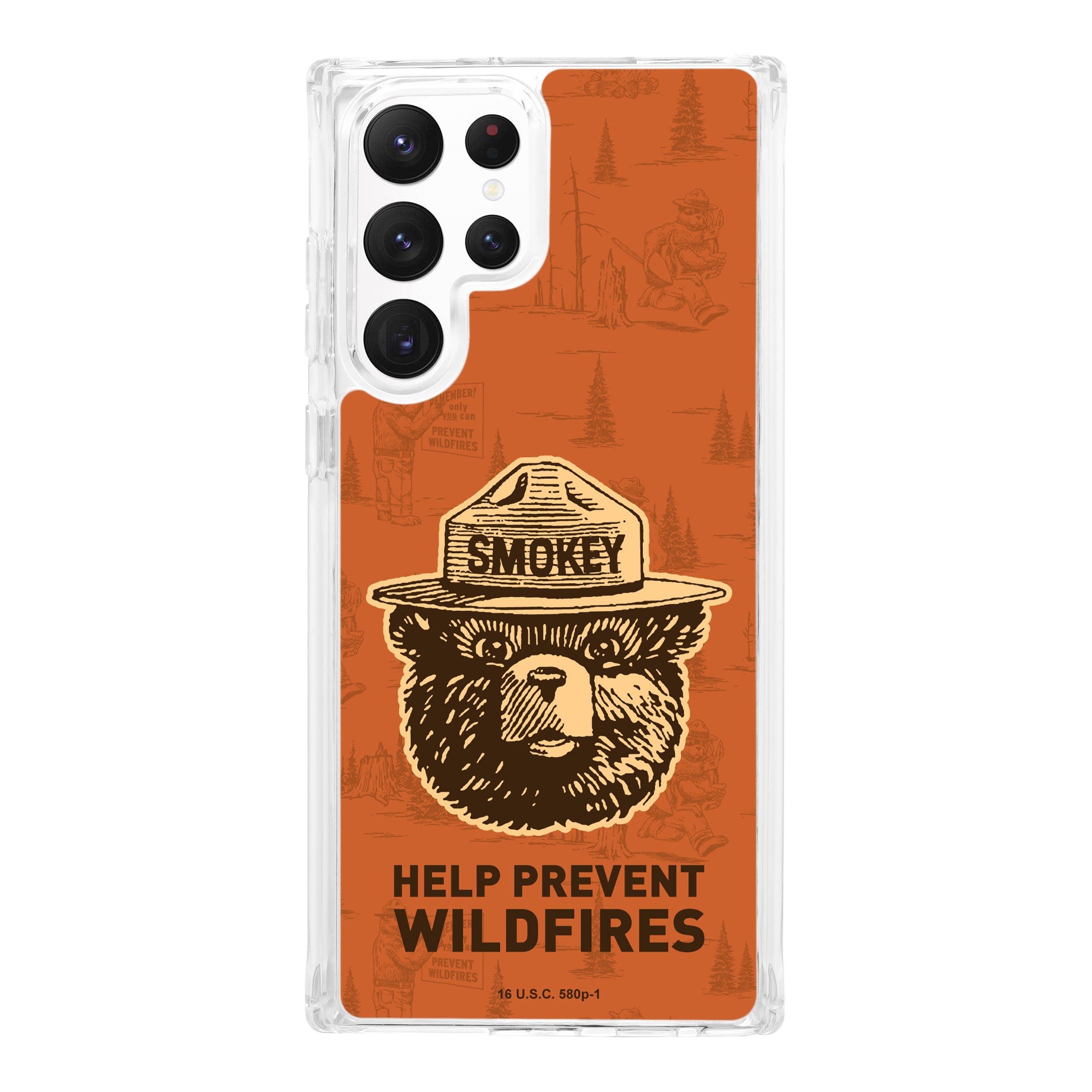 Smokey Bear Classic HD Samsung Galaxy S21 Phone Case