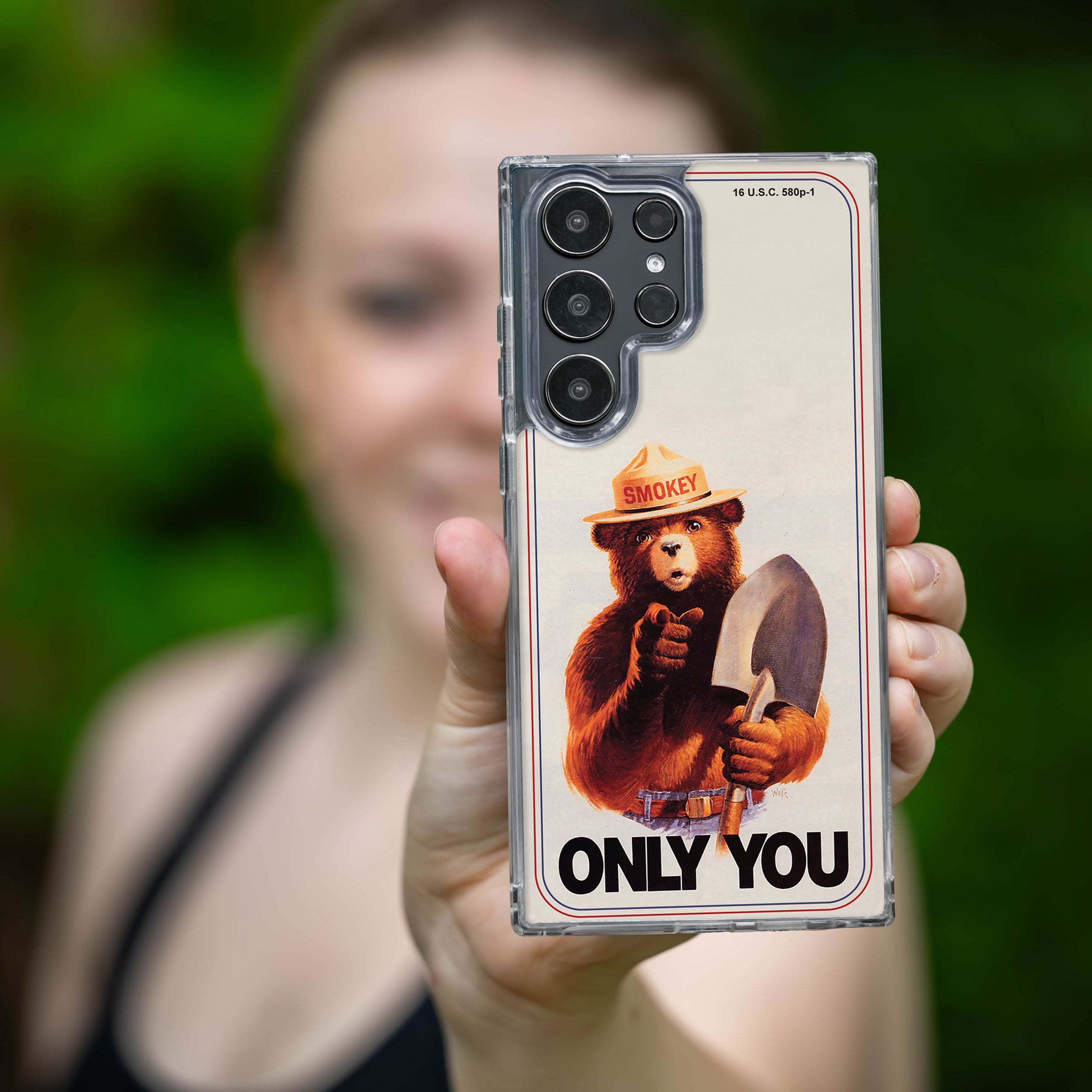 Smokey Bear Classic HD Samsung Galaxy S21 Phone Case