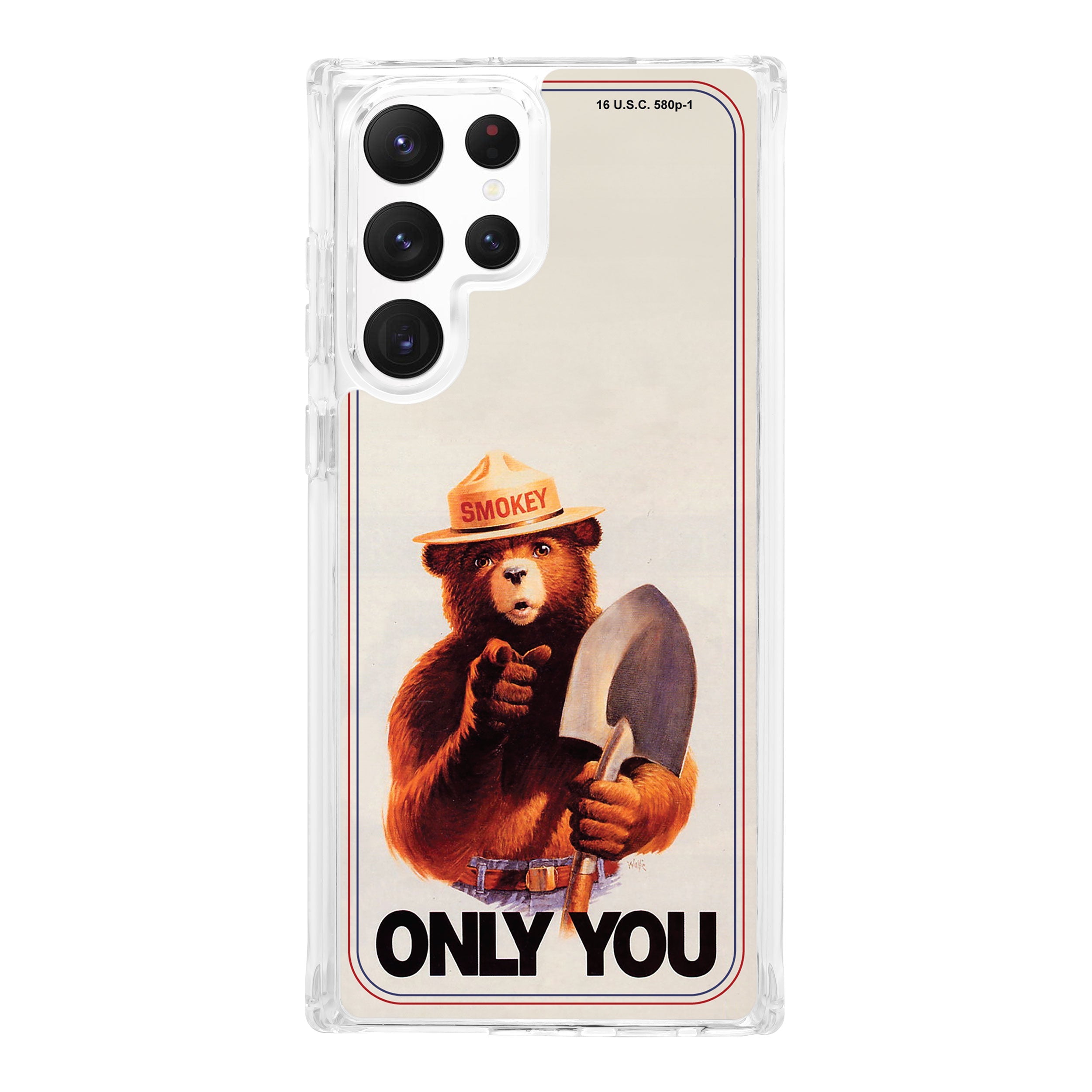 Smokey Bear Classic HD Samsung Galaxy S21 Phone Case
