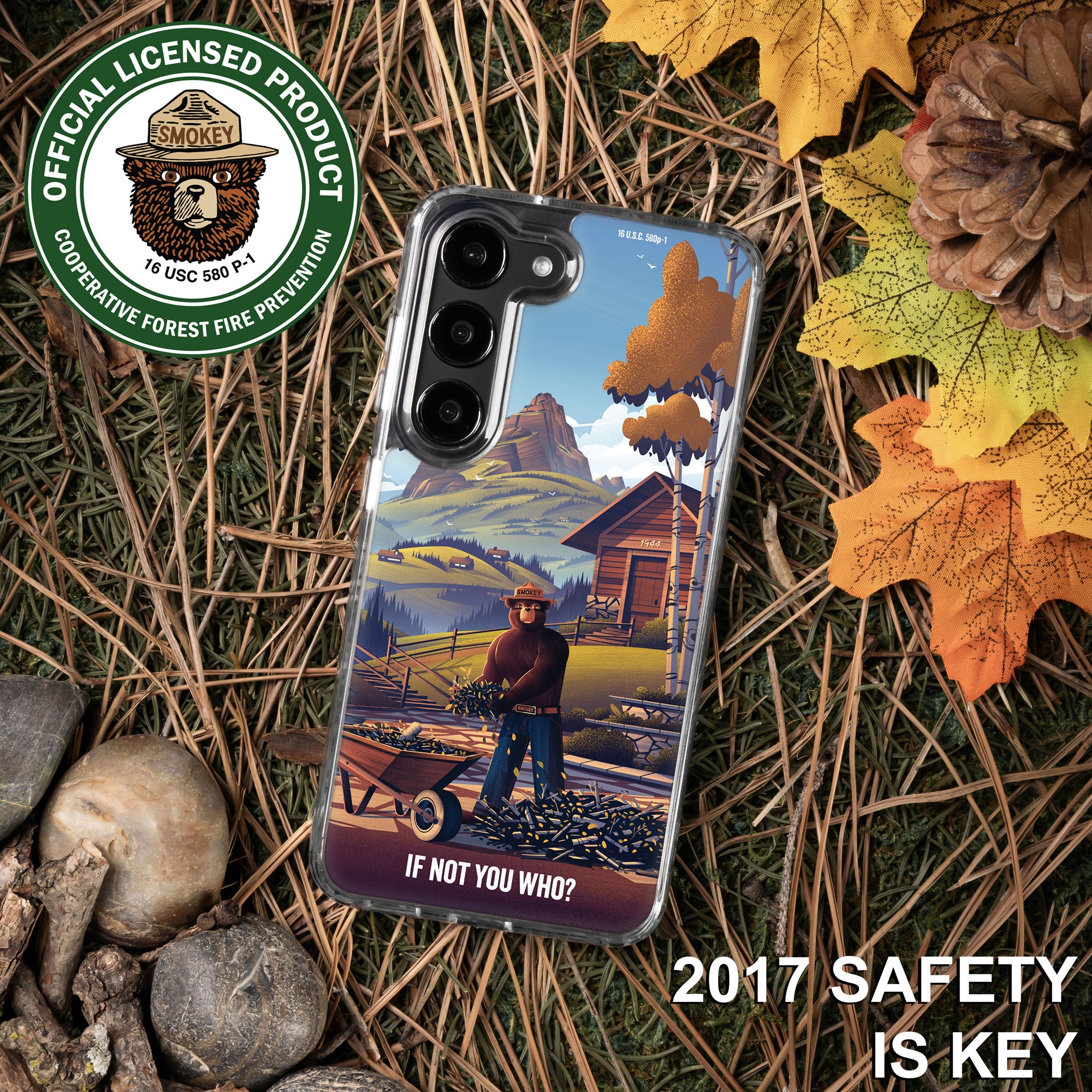 Smokey Bear Classic HD Samsung Galaxy S21 Phone Case