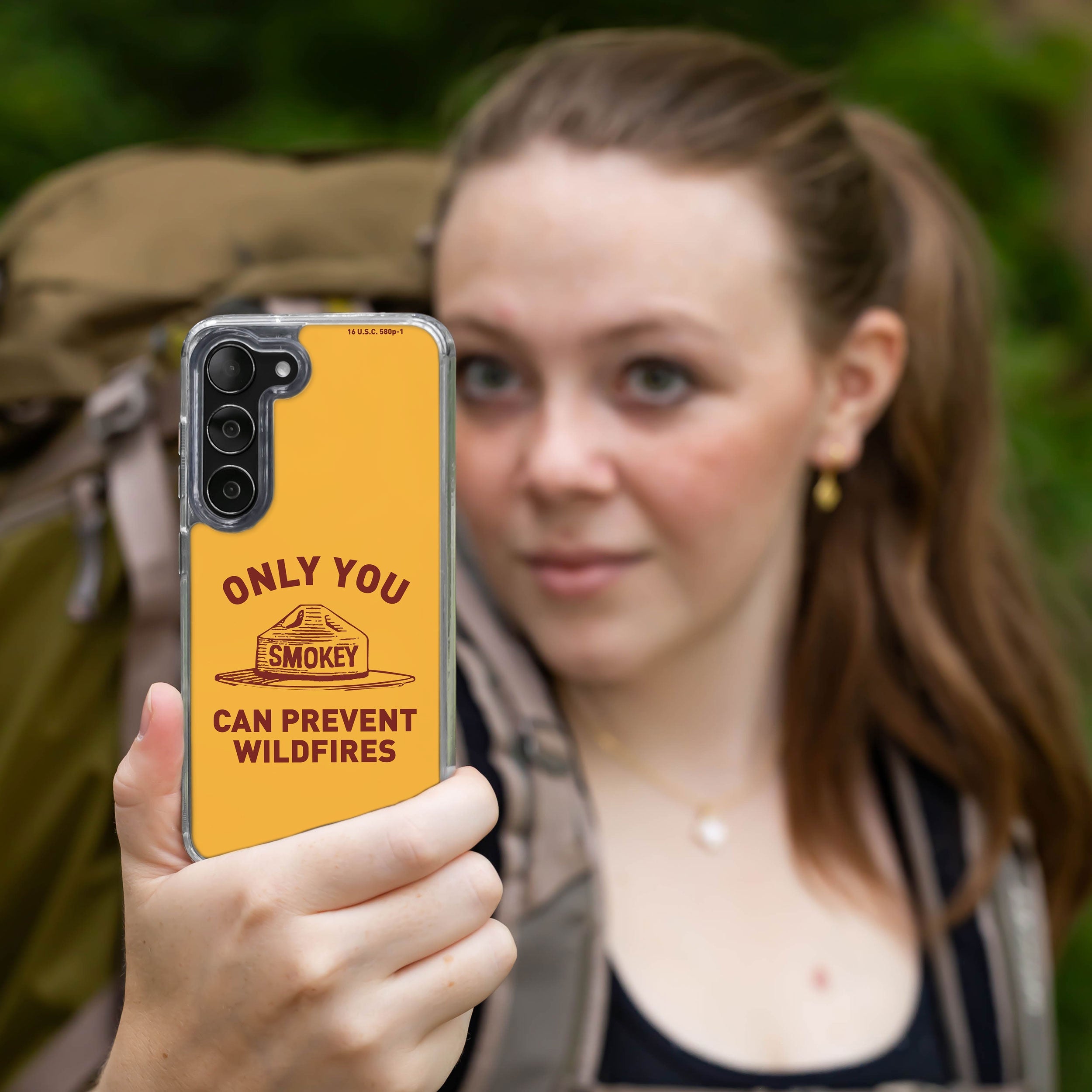 Smokey Bear Classic HD Samsung Galaxy S21 Phone Case