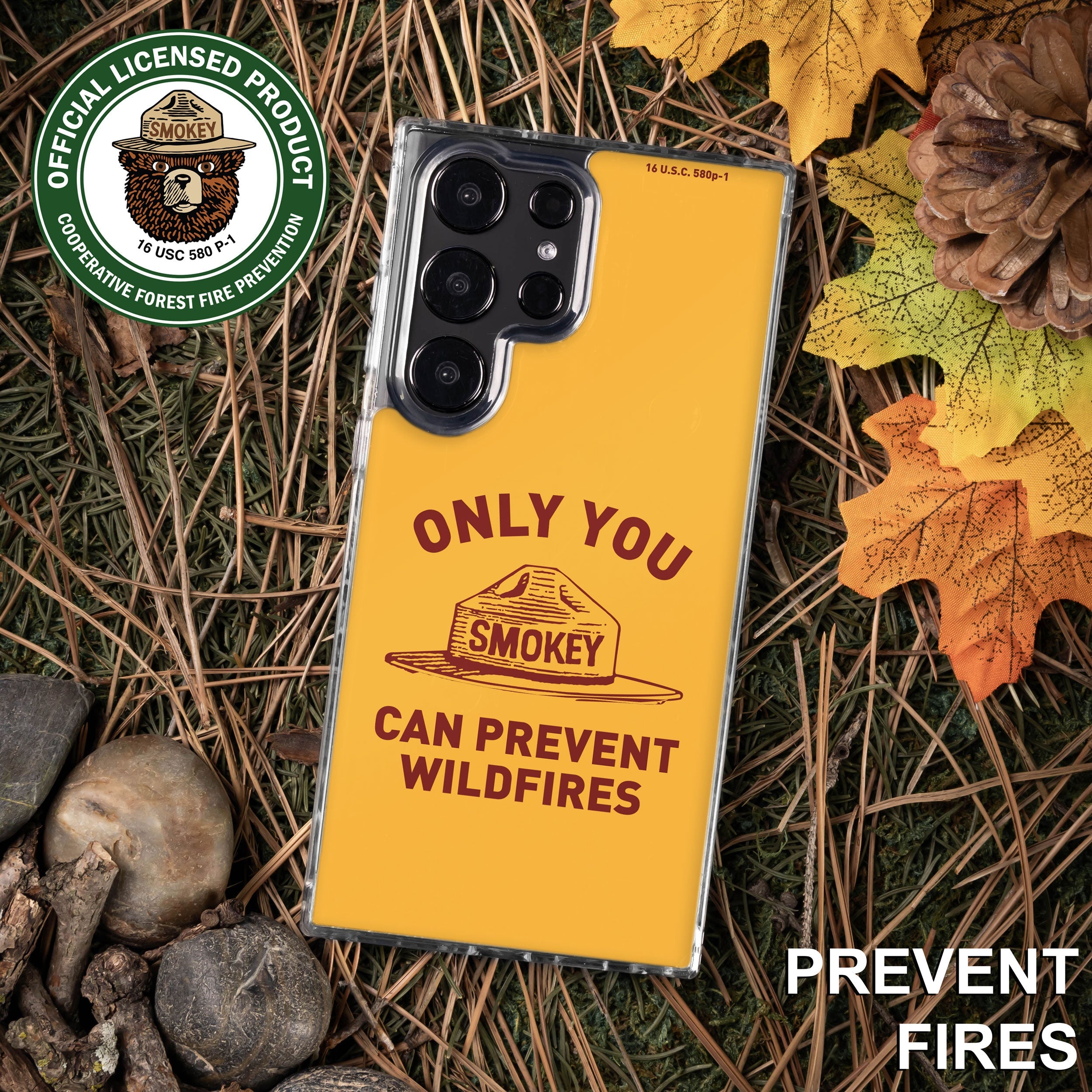 Smokey Bear Classic HD Samsung Galaxy S21 Phone Case