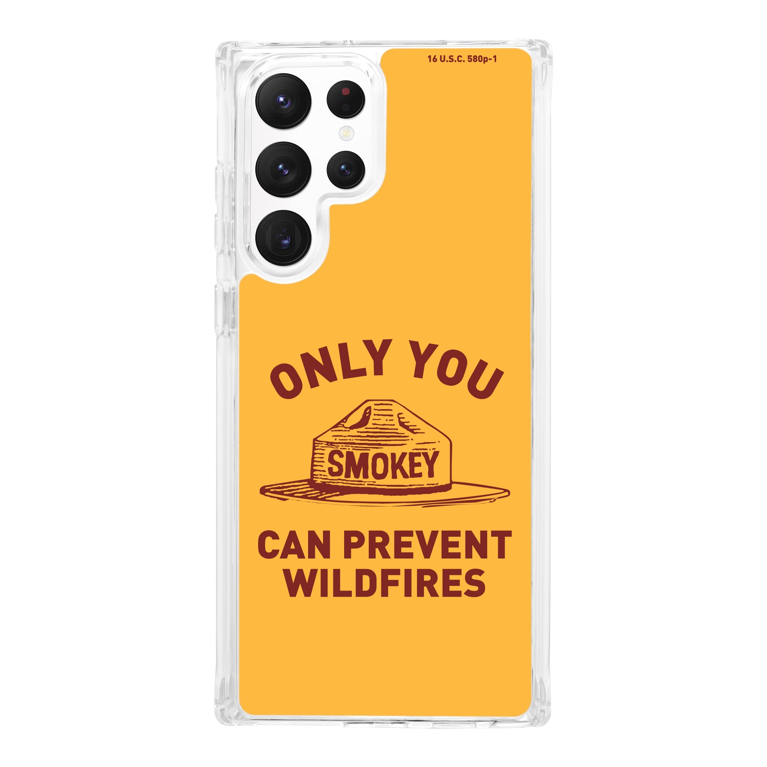 Smokey Bear Classic HD Samsung Galaxy S21 Phone Case