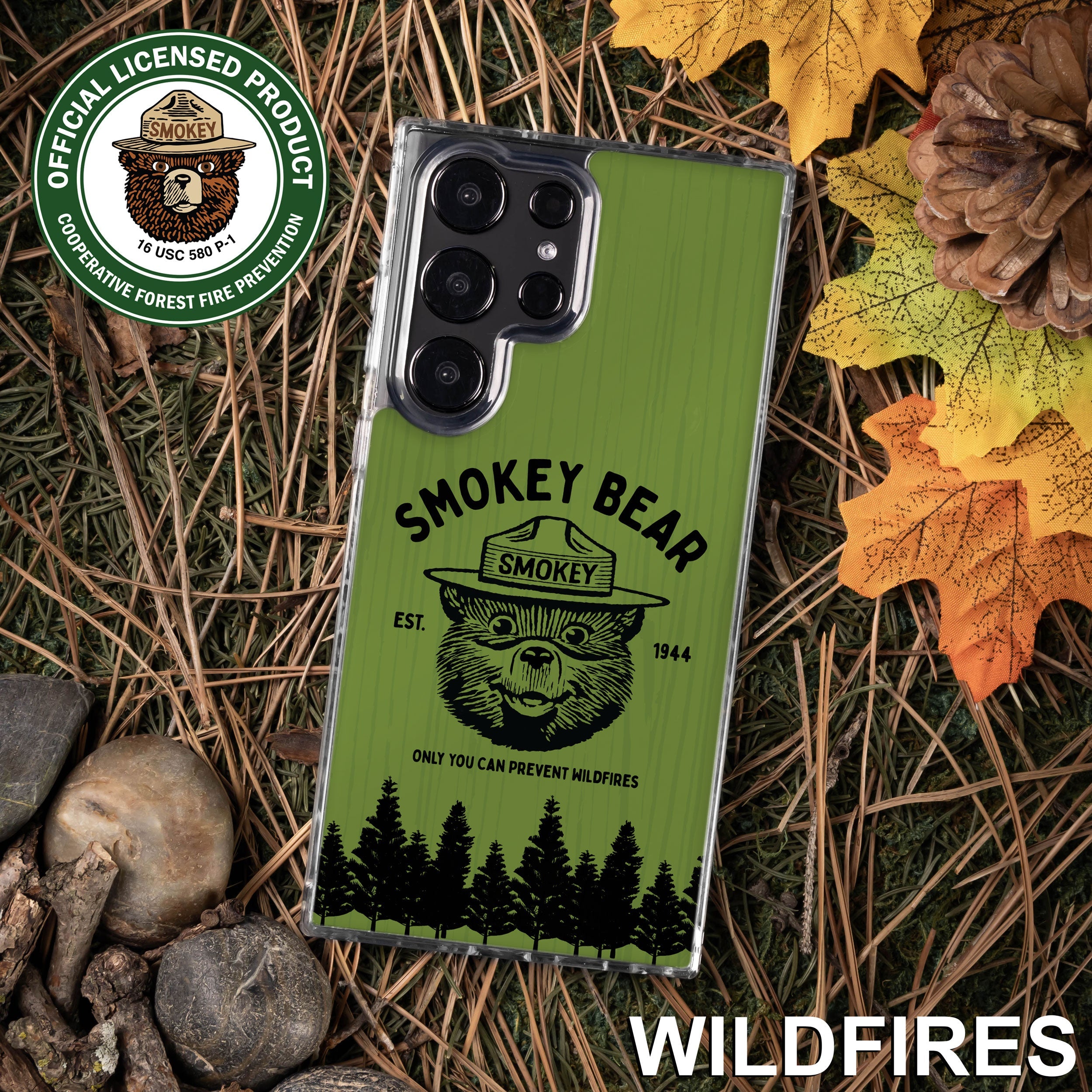 Smokey Bear Classic HD Samsung Galaxy S21 Phone Case