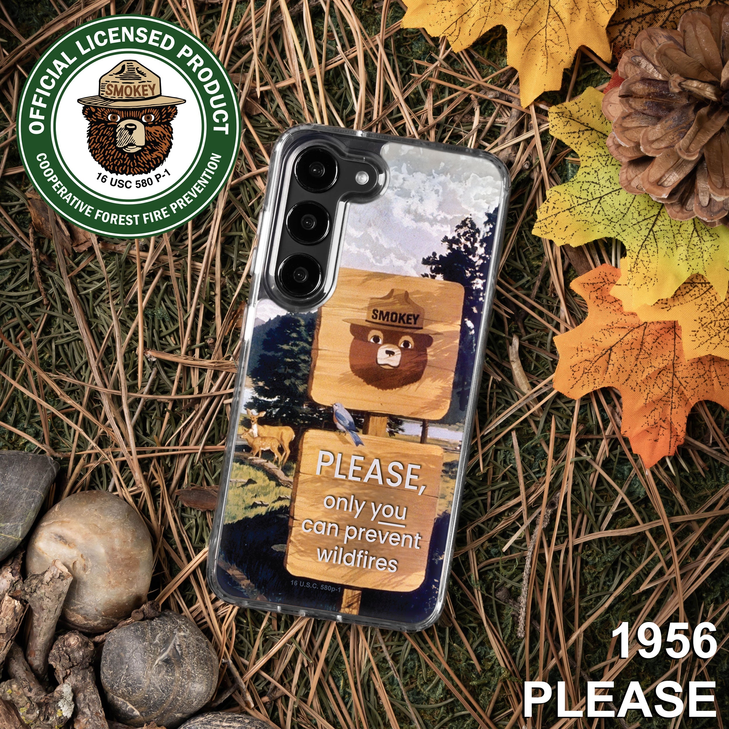 Smokey Bear Classic HD Samsung Galaxy S21 Phone Case