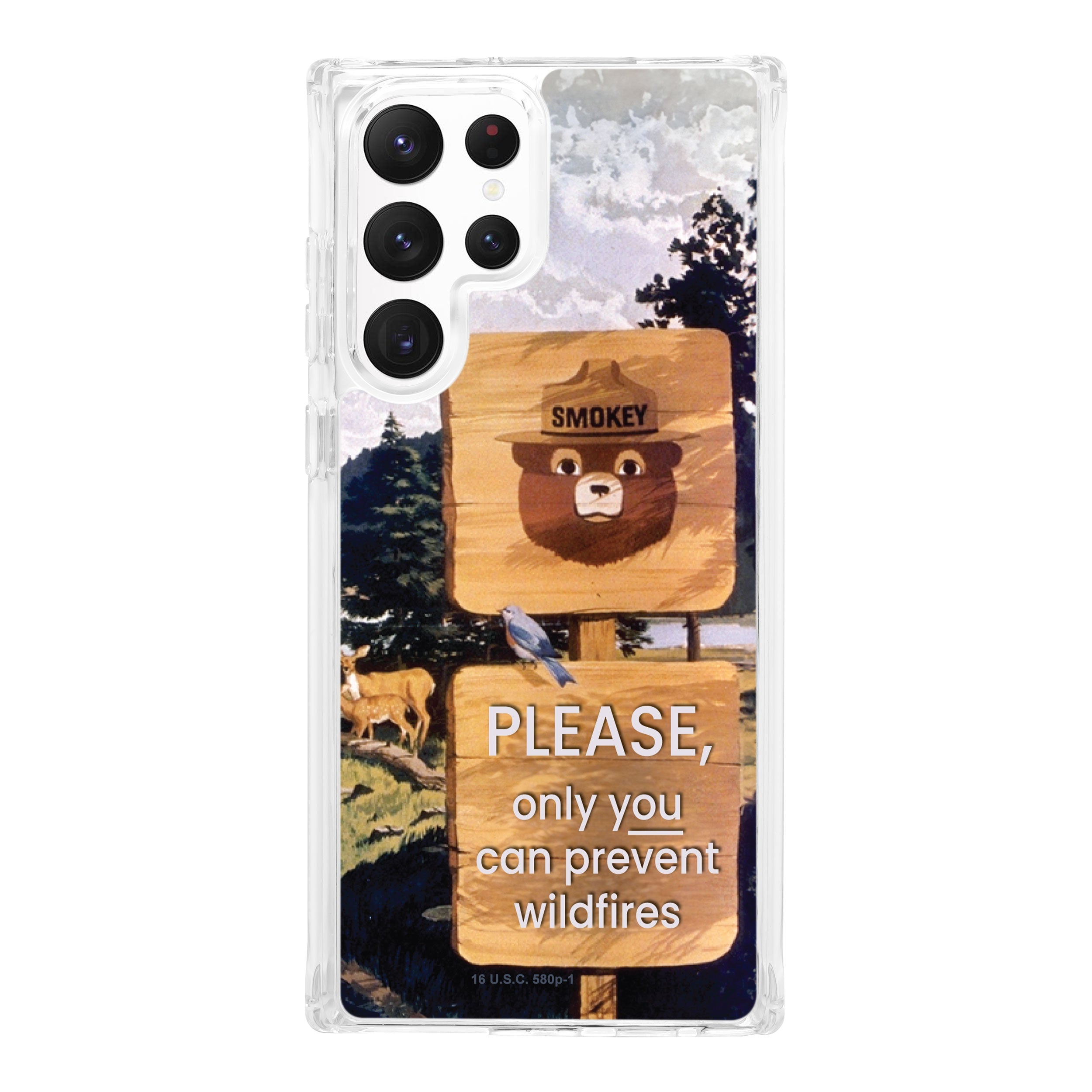 Smokey Bear Classic HD Samsung Galaxy S21 Phone Case