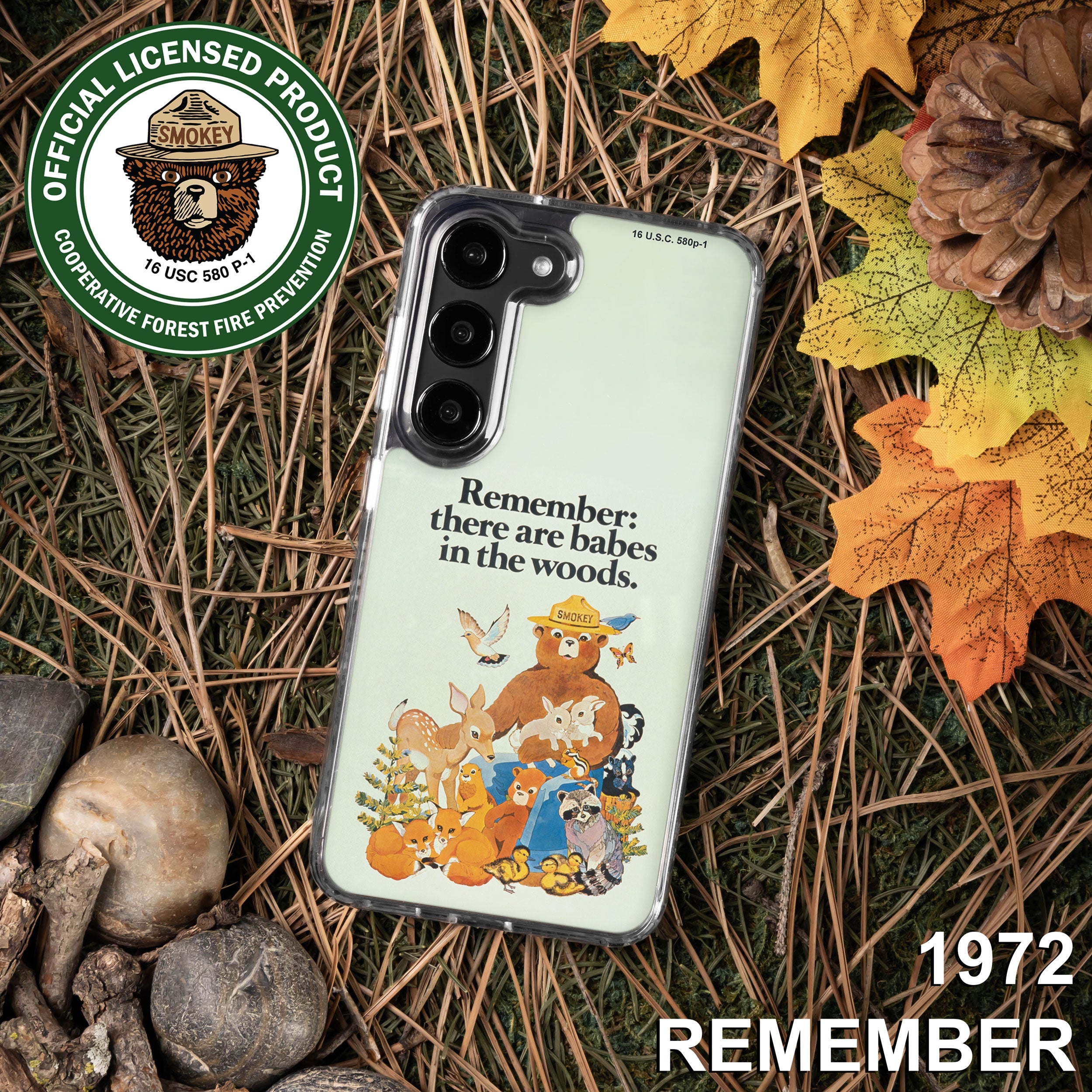 Smokey Bear Classic HD Samsung Galaxy S21 Phone Case