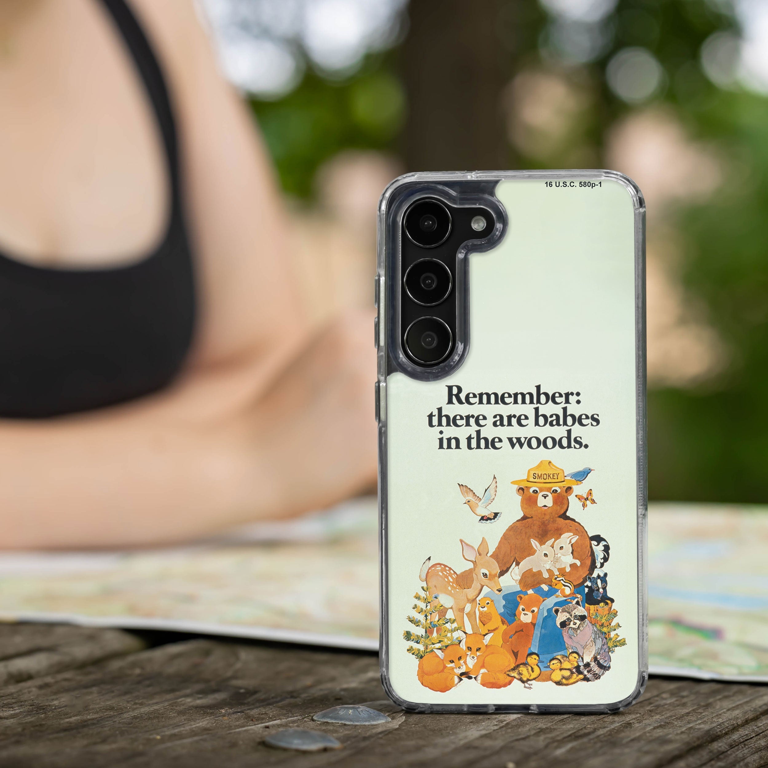 Smokey Bear Classic HD Samsung Galaxy S21 Phone Case