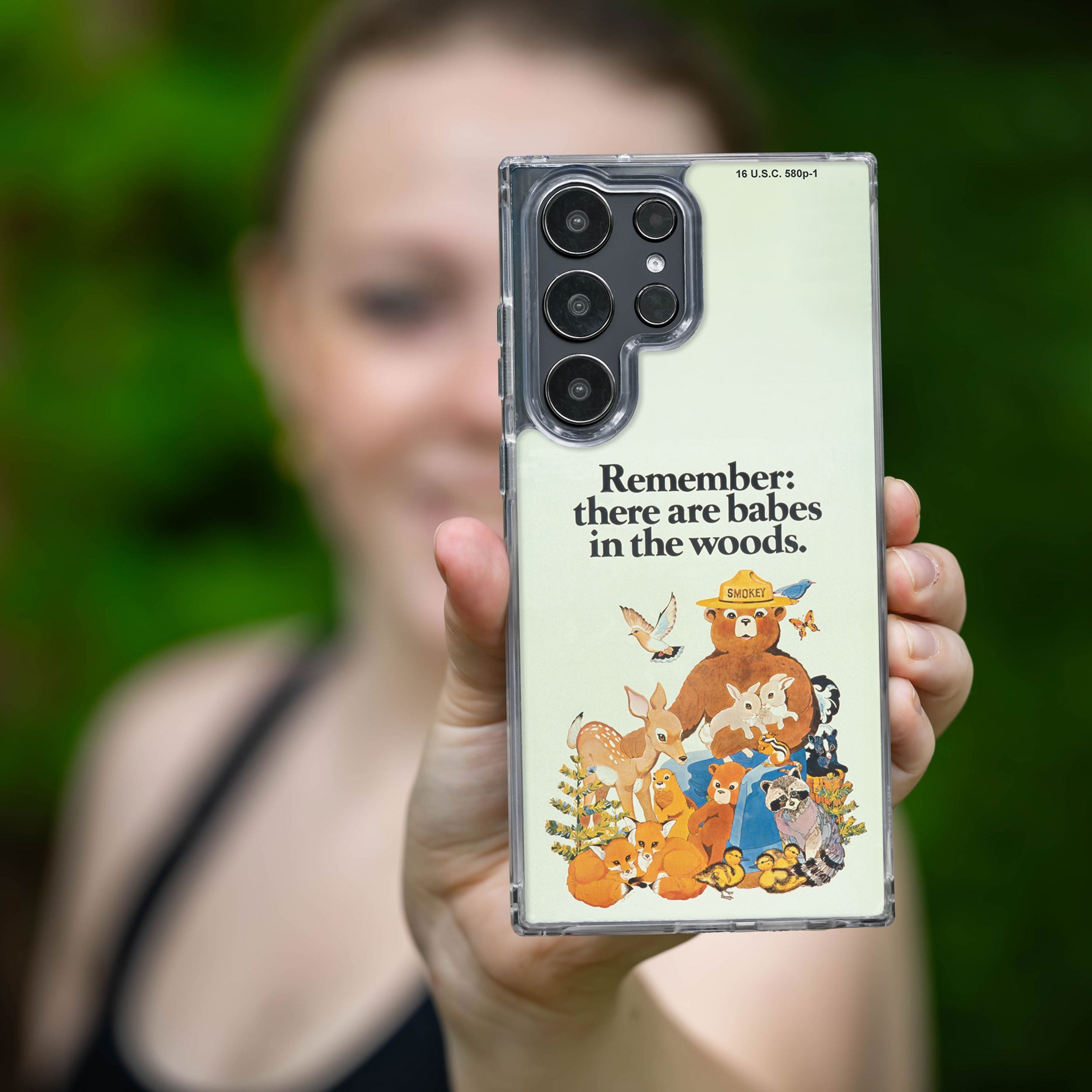 Smokey Bear Classic HD Samsung Galaxy S21 Phone Case
