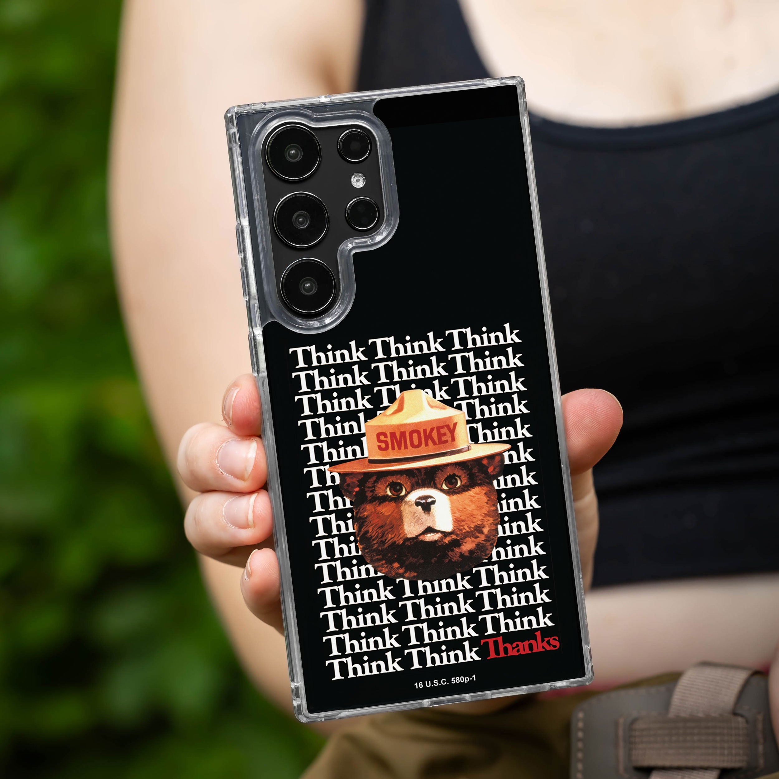 Smokey Bear Classic HD Samsung Galaxy S22 Phone Case