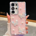 Coquette Pearls & Butterflies Samsung Phone Case